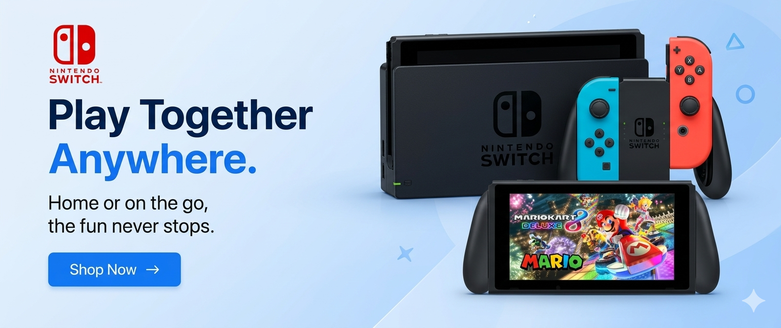 Nintendo Switch promotional banner